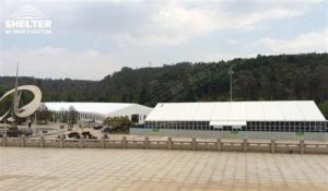Tent sheds - marquee for large scale exhibitions - tent canopy for expositions - trade show tents - canvas for fair - Shelter aluminum structures for sale (3)