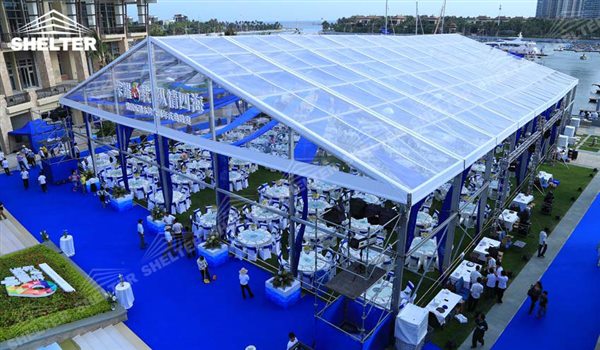 party tents for sale - wedding marquee - pavilion for luxury wedding ceremony - canopy for outdoor party - wedding on seaside - in hotel - Shelter aluminum structures for sale (124)