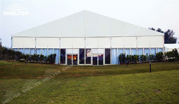 aluminum tent - wedding marquee - pavilion for luxury wedding ceremony - canopy for outdoor party - wedding on seaside - in hotel - Shelter aluminum structures for sale (217)