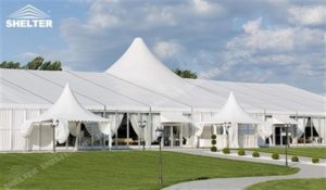 20 x 30 Party Tent - mixed party tent - multi shape marquee - canopy for wedding ceremony - Shelter aluminum structures for sale (2)