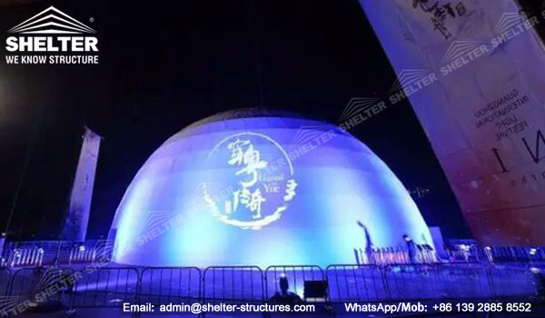 Projection dome - immersive multimedia projection dome in education, business and entertainment, dome classroom, geodesic projection - shelter dome structures (20)