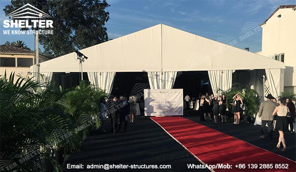 temporary banquet hall - 20 x 45m fundraising event tent - outdoor party marquee for sale 22