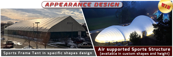 temporary sports structures - advantages of a clear span sports court cover - fabric frame tent - clear span sports arena (2)