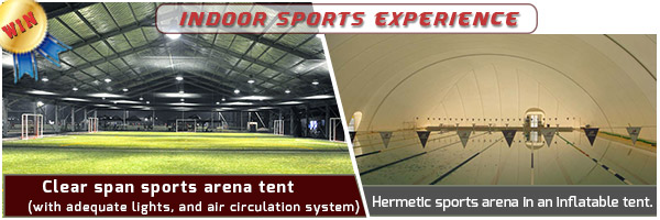 temporary sports structures - advantages of a clear span sports court cover - fabric frame tent - clear span sports arena (4)